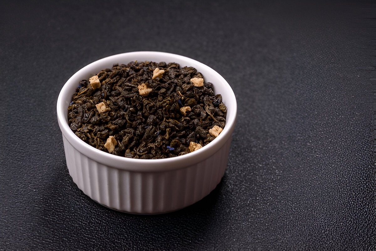 Cup of Annona muricata (soursop) leaf tea promoting restful sleep