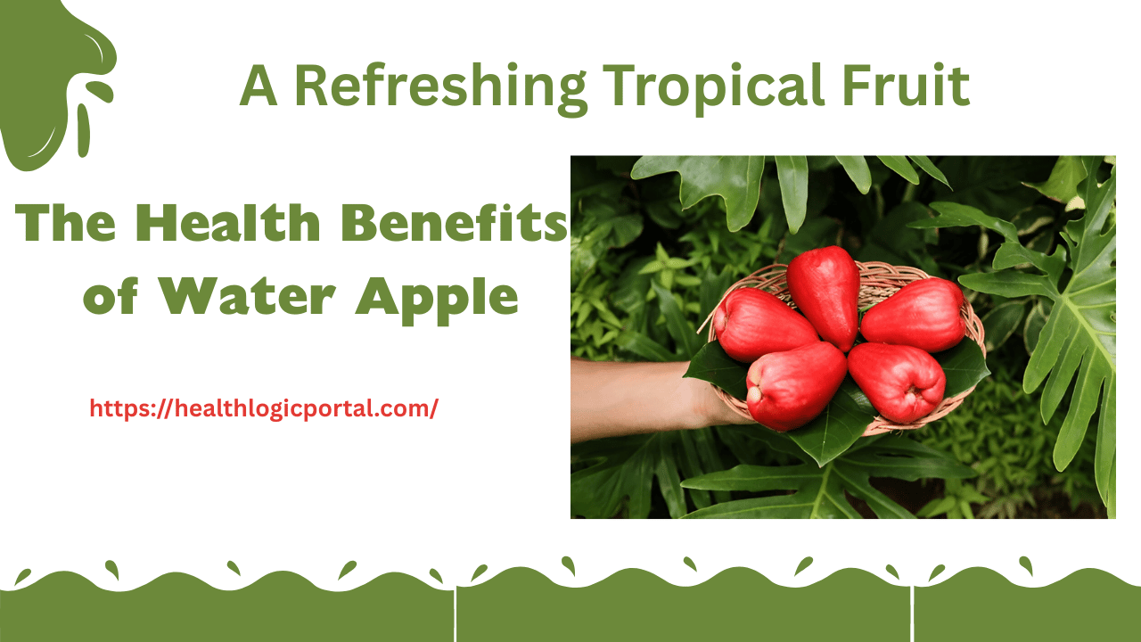 Water apple fruit ( Syzygium Aqueum ) also known as bell fruit, rose apple, or watery rose apple a tropical fruit rich in vitamin c, fiber and antioxidants that promote hydration, digestion, immunity, skin and heart health.