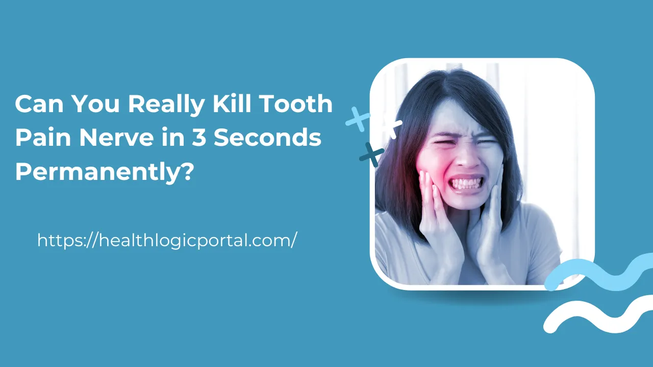Woman suffering from severe toothache, holding her jaw in pain – Can you kill a tooth pain nerve in 3 seconds permanently?